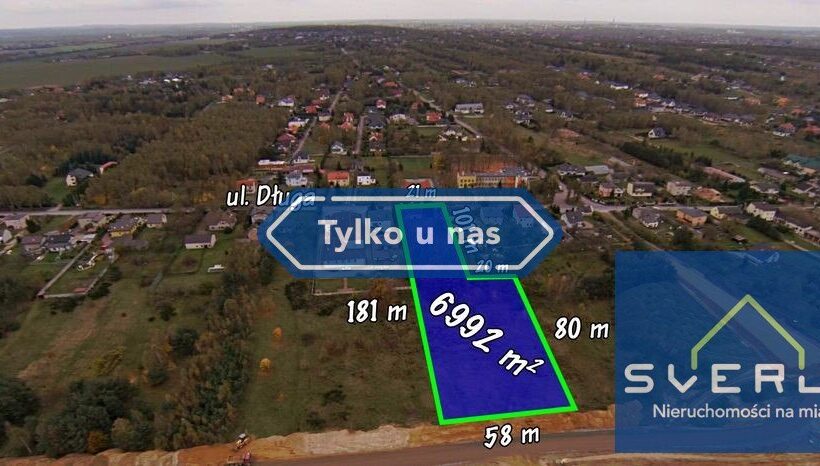 Działka na Sprzedaż, 6992m2, Wierzchowisko - 1