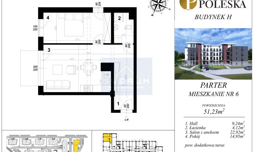 Mieszkanie na Sprzedaż, 51.23m2, Częstochowa-Parkitka - 2