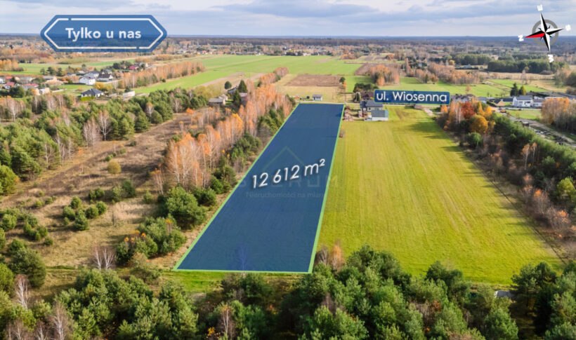 Działka na Sprzedaż, 12612m2, Niwki - 2