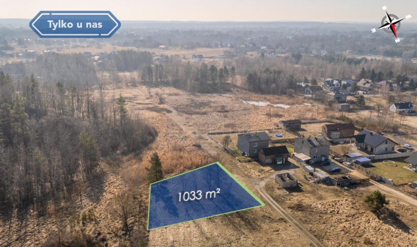 Działka na Sprzedaż, 1033m2, Kolonia Borek - 2