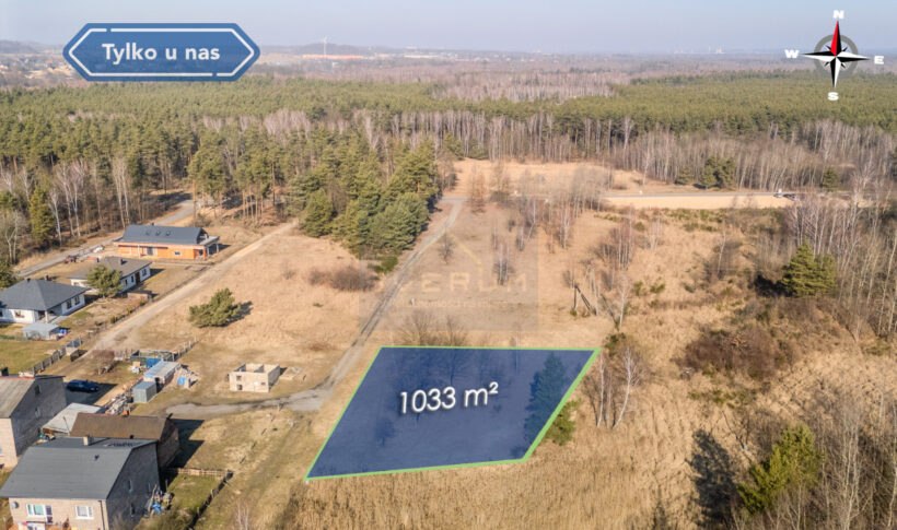 Działka na Sprzedaż, 1033m2, Kolonia Borek - 4