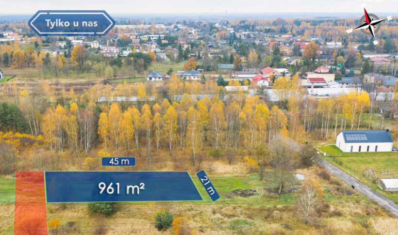 Działka na Sprzedaż, 961.00m2, Częstochowa-Kiedrzyn - 3