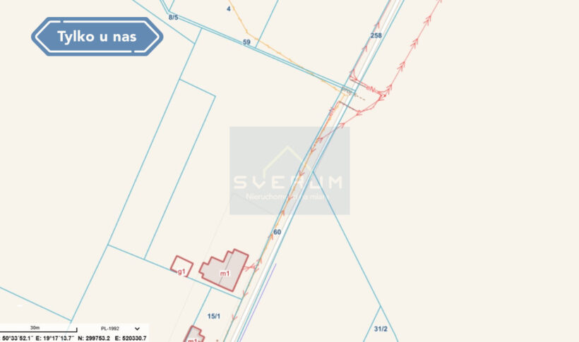 Działka na Sprzedaż, 3765.00m2, Myszków - 1