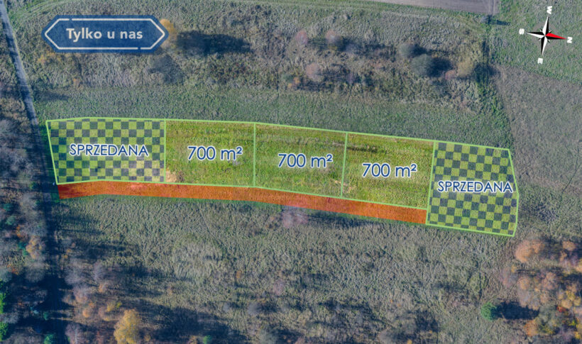 Działka na Sprzedaż, 700.00m2, Koziegłówki - 2