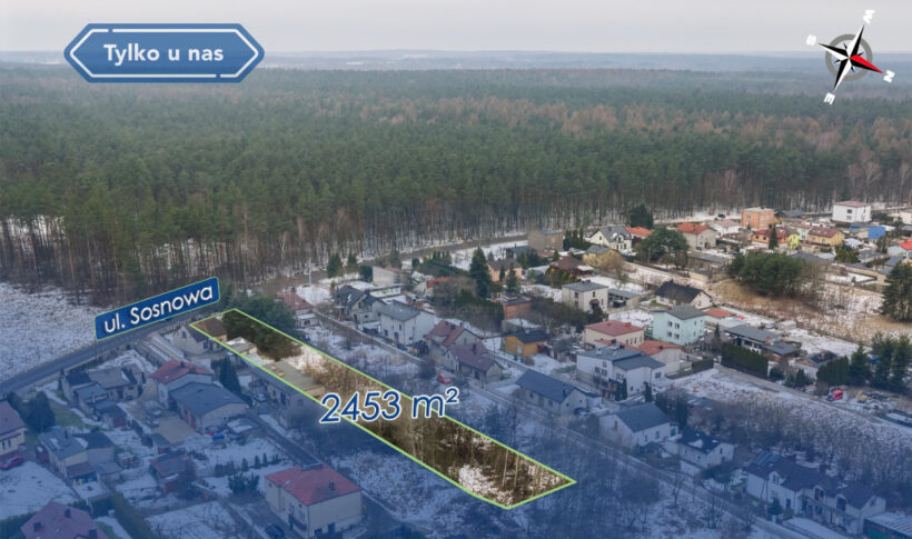 Działka na Sprzedaż, 2453.00m2, Blachownia-Ostrowy - 3