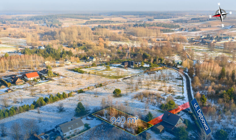 Działka na Sprzedaż, 940.00m2, Rajsko - 2