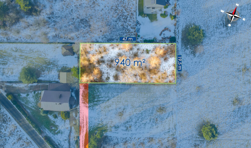 Działka na Sprzedaż, 940.00m2, Rajsko - 1