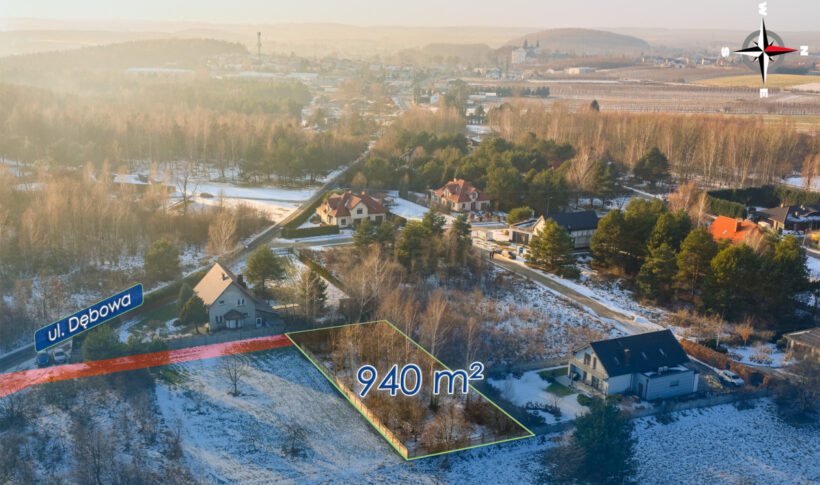 Działka na Sprzedaż, 940.00m2, Rajsko - 4