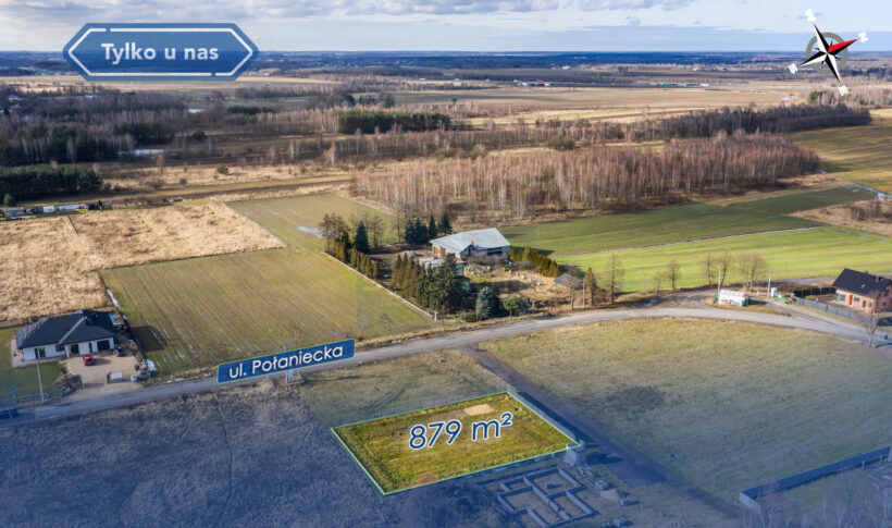 Działka na Sprzedaż, 879.00m2, Marianka Rędzińska - 0