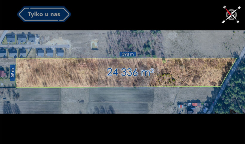 Działka na Sprzedaż, 24336.00m2, Aleksandria Druga - 3