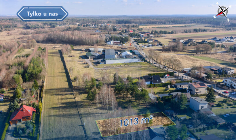 Działka na Sprzedaż, 1013.00m2, Wręczyca Wielka - 3