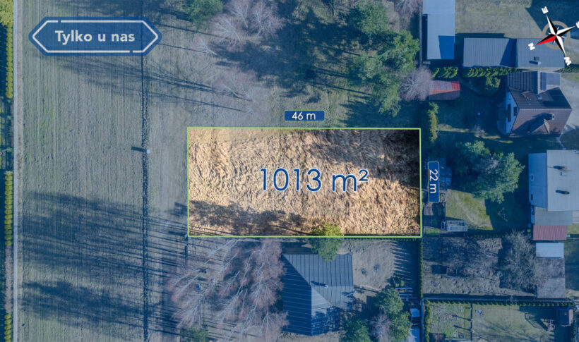 Działka na Sprzedaż, 1013.00m2, Wręczyca Wielka - 4