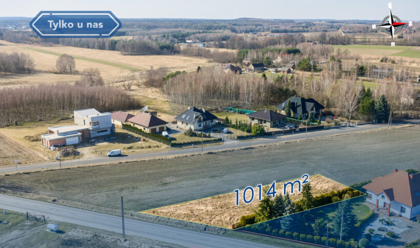 Działka na Sprzedaż, 1014.00m2, Pierzchno - 4