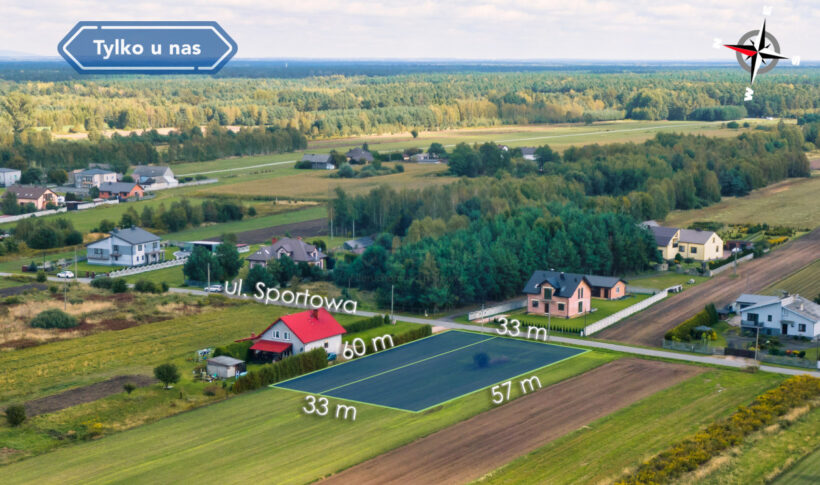 Działka na Sprzedaż, 1905.00m2, Ostrowy nad Okszą - 3