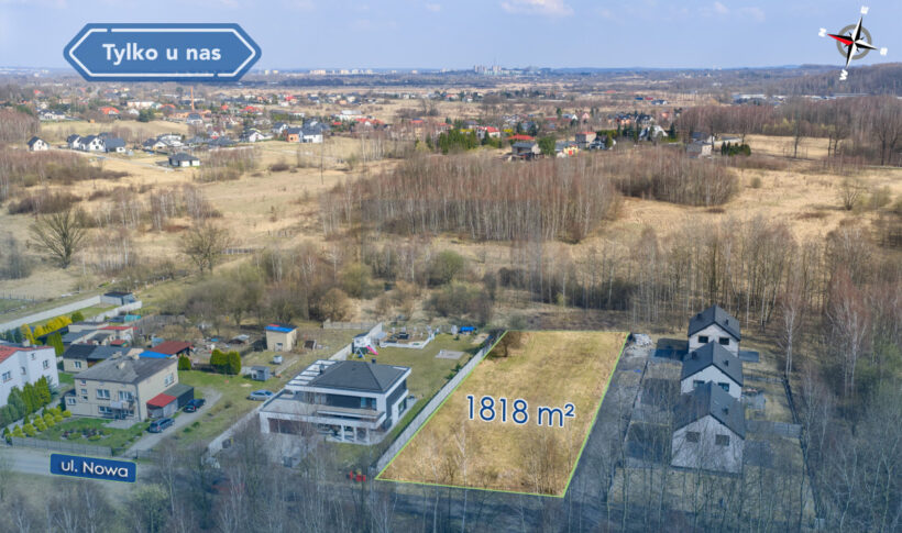 Działka na Sprzedaż, 1818.00m2, Brzeziny Nowe - 3