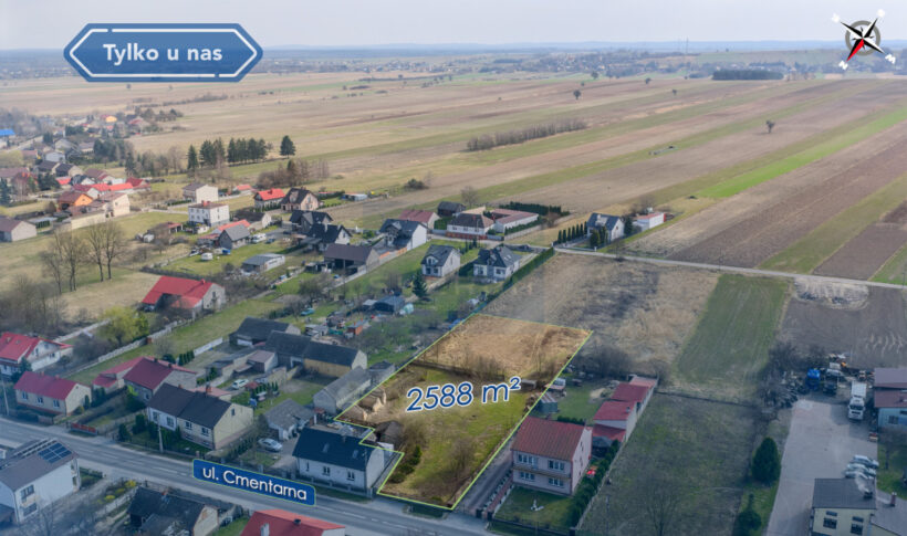 Działka na Sprzedaż, 2588.00m2, Krasice - 0