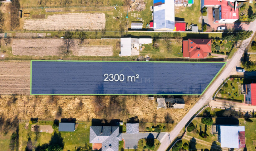 Działka na Sprzedaż, 2300.00m2, Nieznanice - 0
