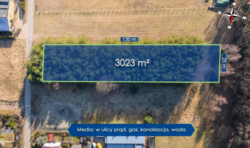 Działka na Sprzedaż, 3023.00m2, Lubliniec-Wymyślacz - 0