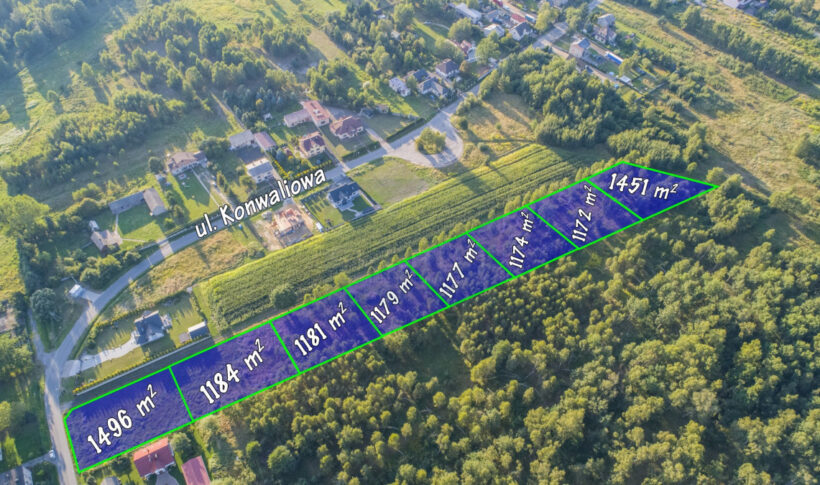 Działka na Sprzedaż, 1174.00m2, Sobuczyna - 2