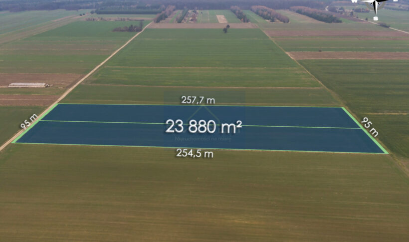 Działka na Sprzedaż, 23880.00m2, Jedlno Pierwsze - 2