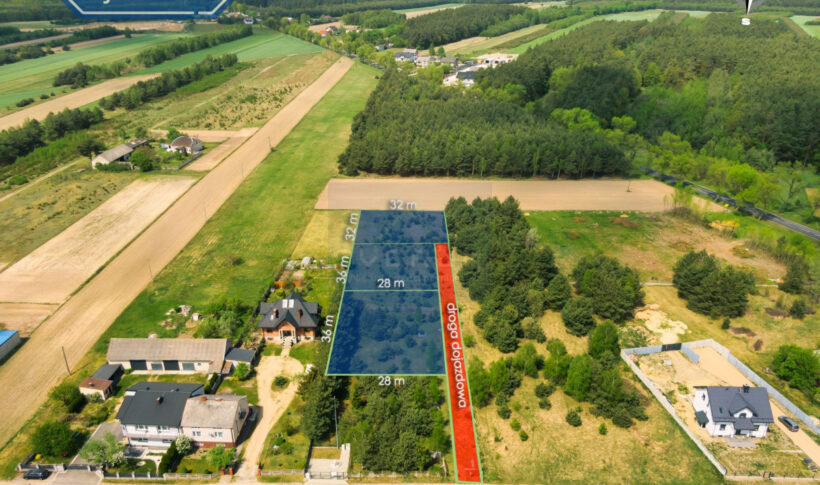 Działka na Sprzedaż, 1000.00m2, Izbiska - 0