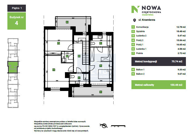 Dom na Sprzedaż, 150.48m2, Częstochowa-Grabówka - 2