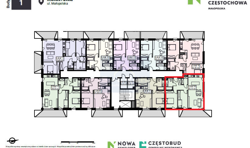 Mieszkanie na Sprzedaż, 65.74m2, Częstochowa-Parkitka - 3