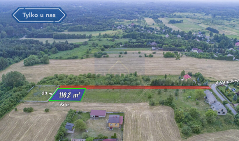 Działka na Sprzedaż, 1148.00m2, Przybynów - 2