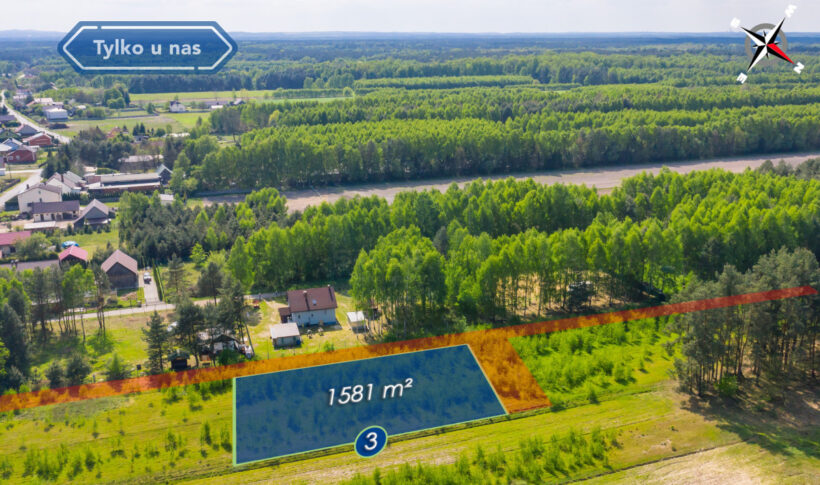 Działka na Sprzedaż, 1581.00m2, Dąbrowa Zielona - 10