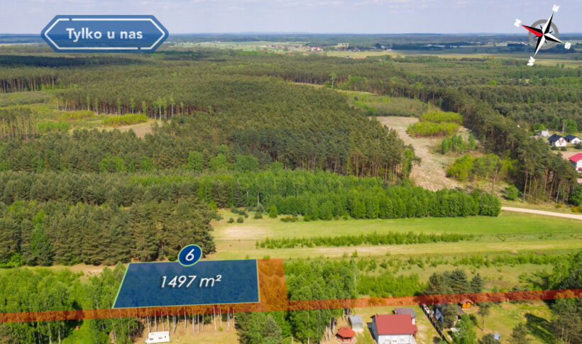 Działka na Sprzedaż, 1497.00m2, Nowa Wieś - 2