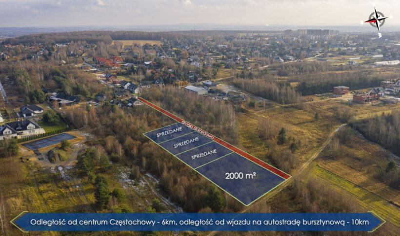 Działka na Sprzedaż, 2000.00m2, Wierzchowisko - 1