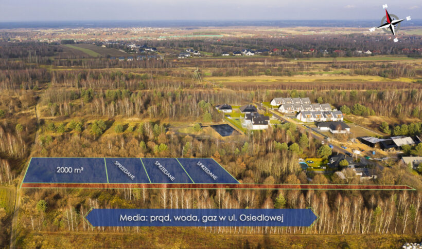 Działka na Sprzedaż, 2000.00m2, Wierzchowisko - 2