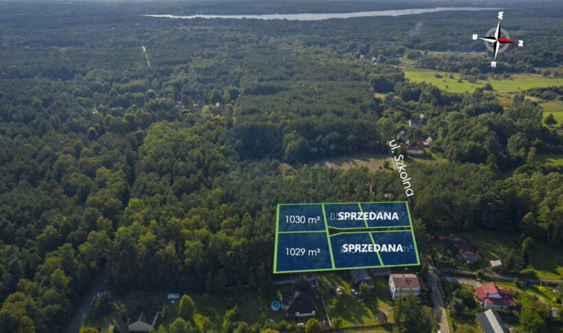 Działka na Sprzedaż, 1030.00m2, Ostrów - 3