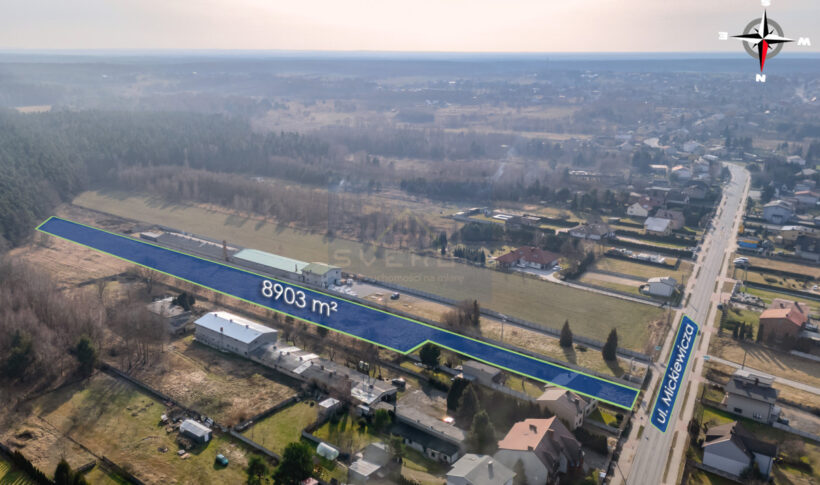 Działka na Sprzedaż, 8903.00m2, Wręczyca Wielka - 1