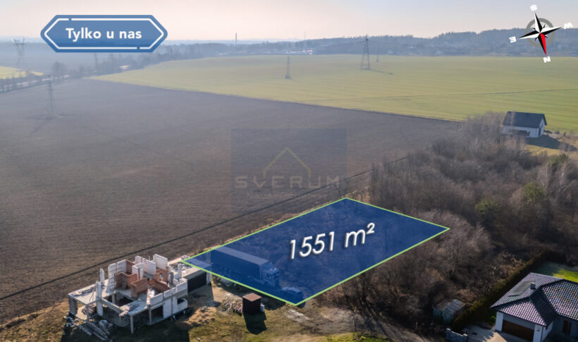 Działka na Sprzedaż, 1551.00m2, Częstochowa-Północ - 2