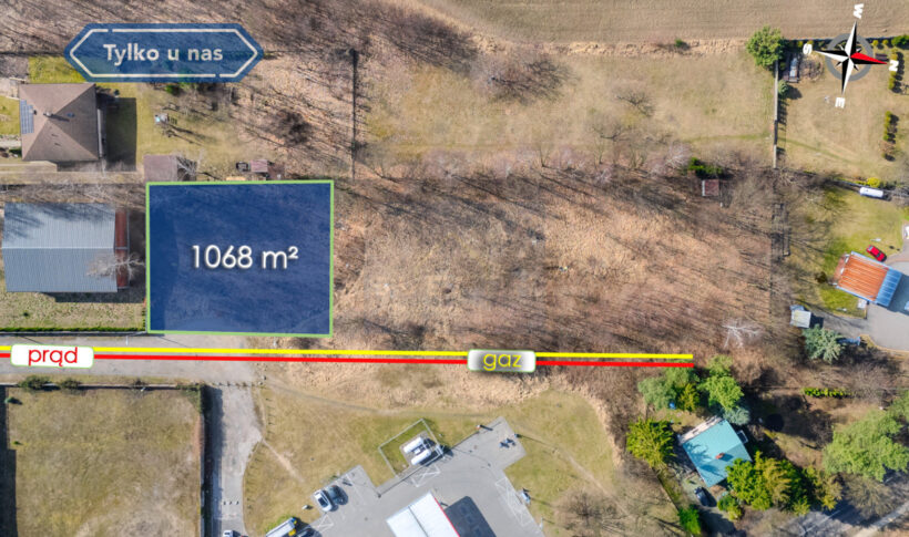 Działka na Sprzedaż, 1068.00m2, Częstochowa-Lisiniec - 1