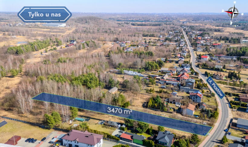 Działka na Sprzedaż, 3470.00m2, Blachownia - 1