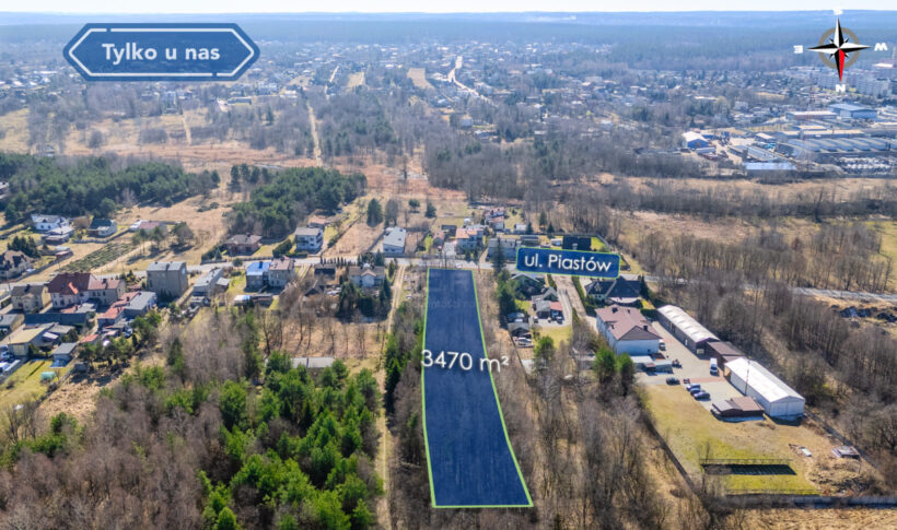 Działka na Sprzedaż, 3470.00m2, Blachownia - 2