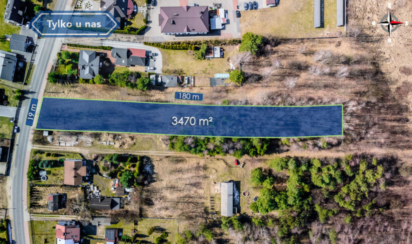 Działka na Sprzedaż, 3470.00m2, Blachownia - 3