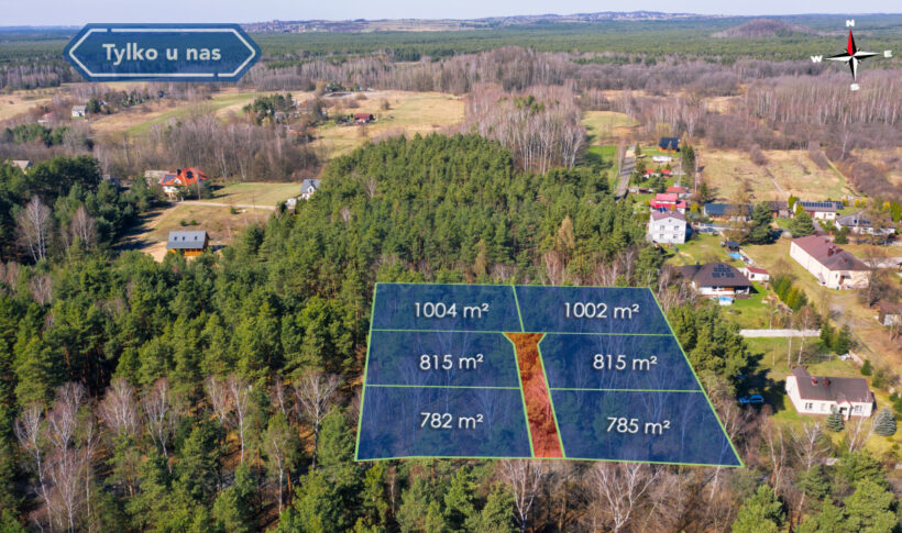 Działka na Sprzedaż, 785.00m2, Ostrów - 3