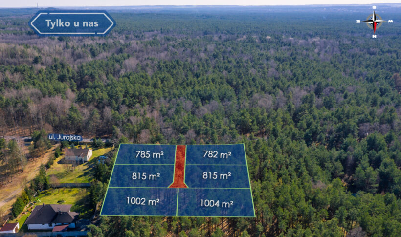 Działka na Sprzedaż, 785.00m2, Ostrów - 1