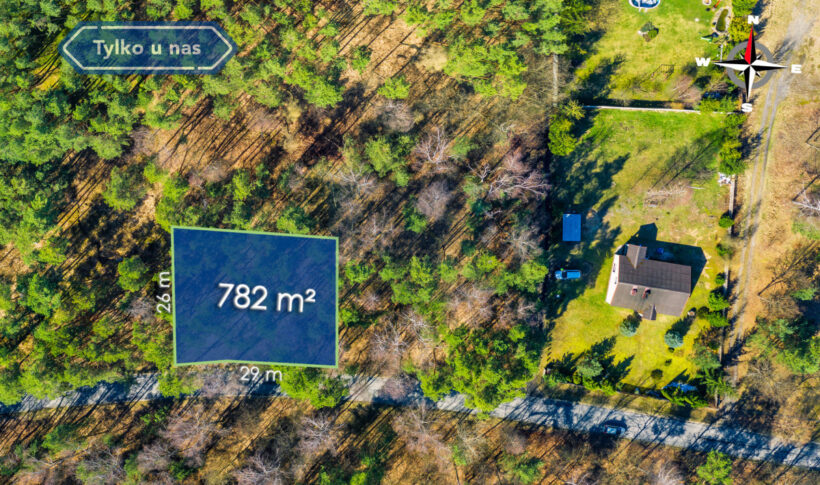 Działka na Sprzedaż, 785.00m2, Ostrów - 5