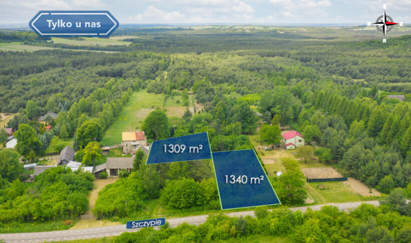 Działka na Sprzedaż, 1340.00m2, Suliszowice-Szczypie - 1