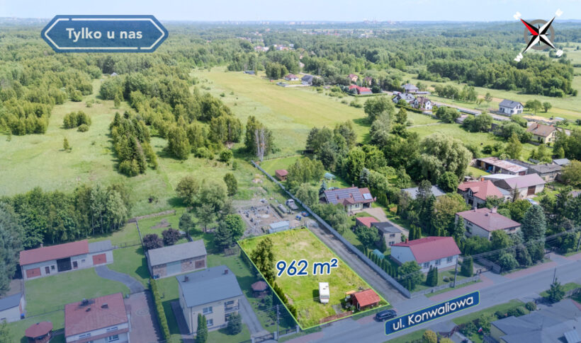 Działka na Sprzedaż, 962.00m2, Sobuczyna - 3