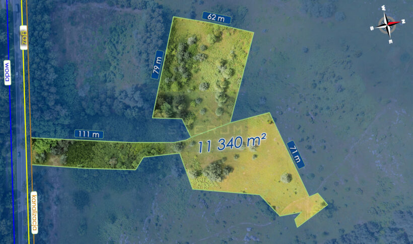 Działka na Sprzedaż, 11340.00m2, Olsztyn - 4