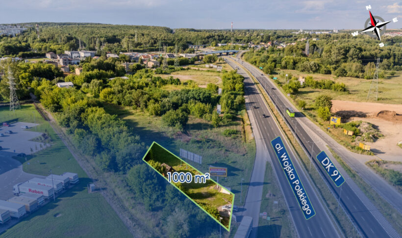 Działka na Wynajem, 1000.00m2, Częstochowa-Stare Miasto - 0