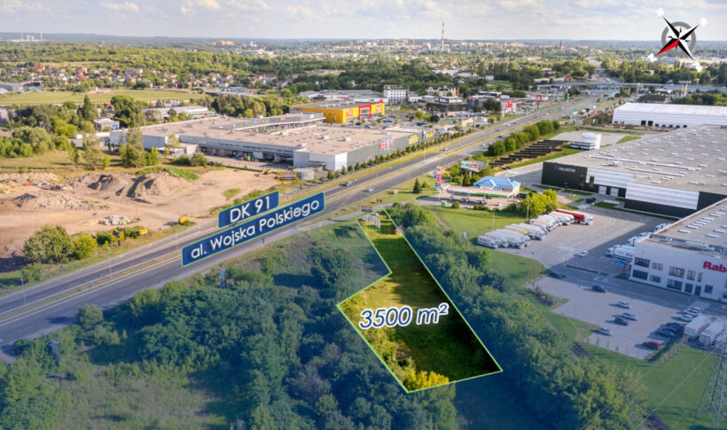 Działka na Wynajem, 3500.00m2, Częstochowa-Północ - 1