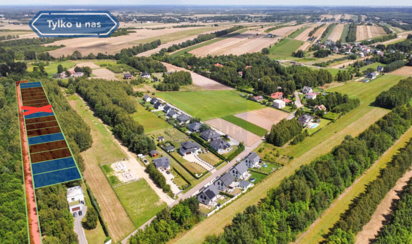 Działka na Sprzedaż, 610.00m2, Gruszewnia - 9