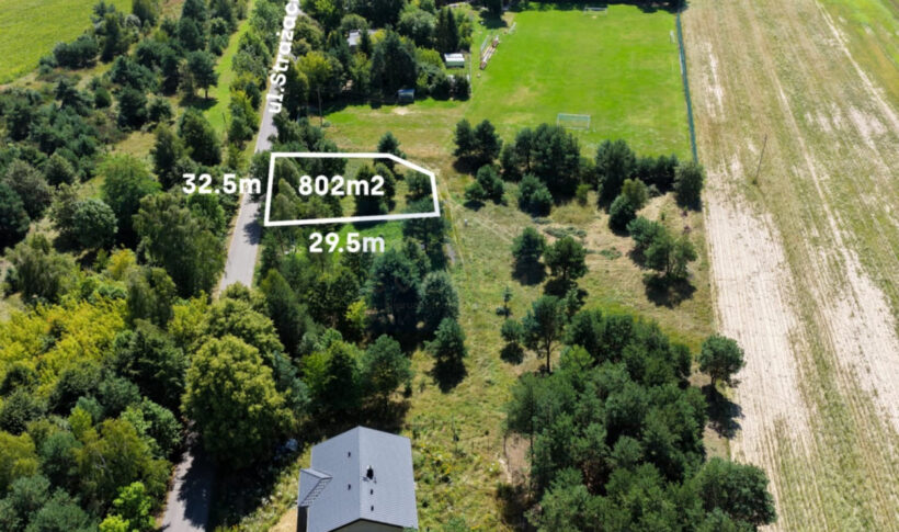 Działka na Sprzedaż, 800.00m2, Krasice - 2