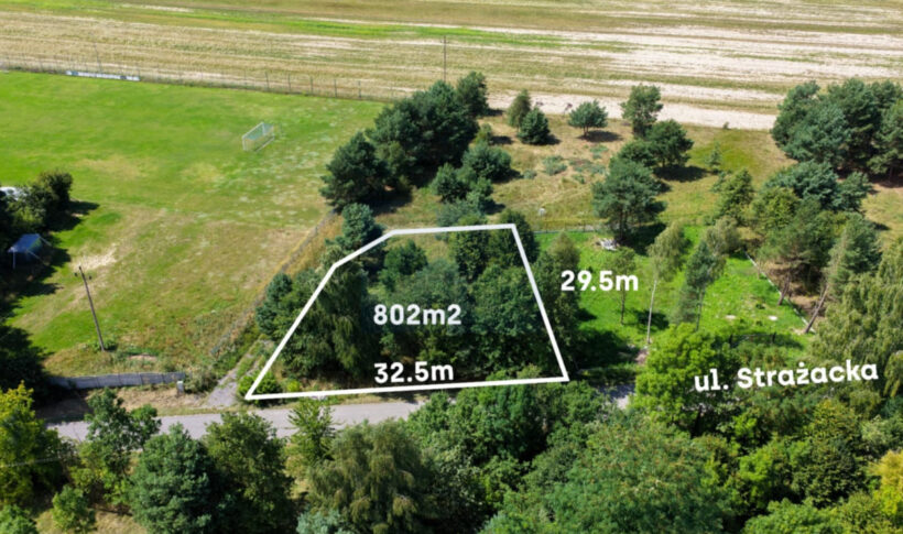 Działka na Sprzedaż, 800.00m2, Krasice - 3